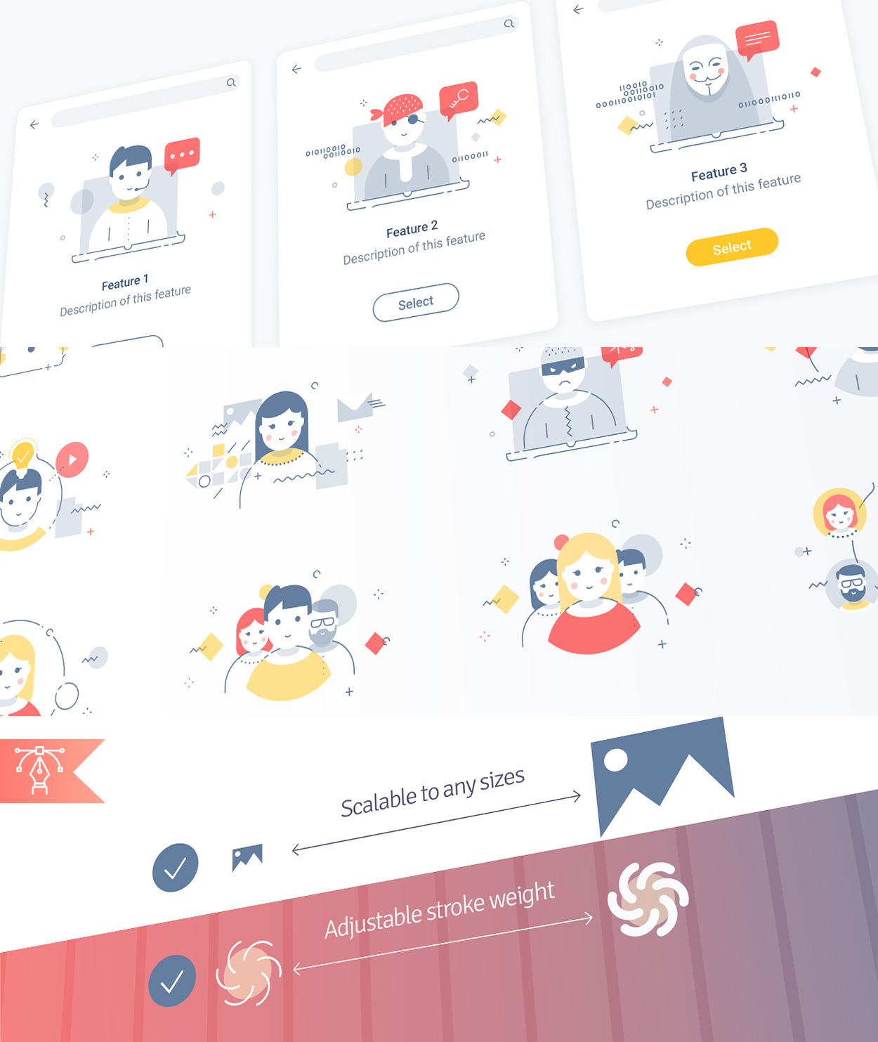 Zephyr illustrations usage examples